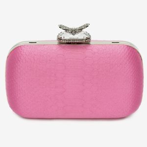 Alexander McQueen Butterfly Box Clutch/Crossbody Bag